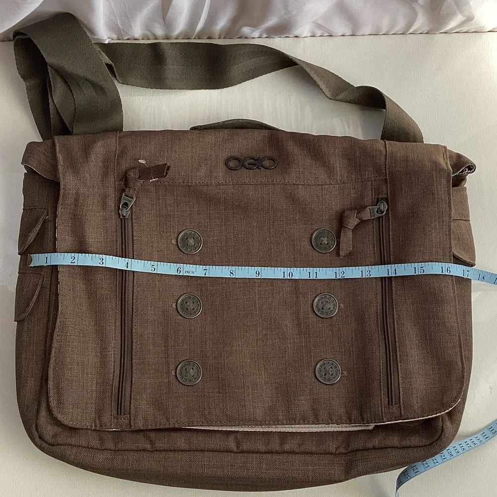 OGIO Classic Brown Messenger Bag